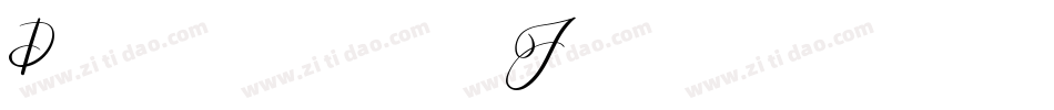 Dolenzo J字体转换